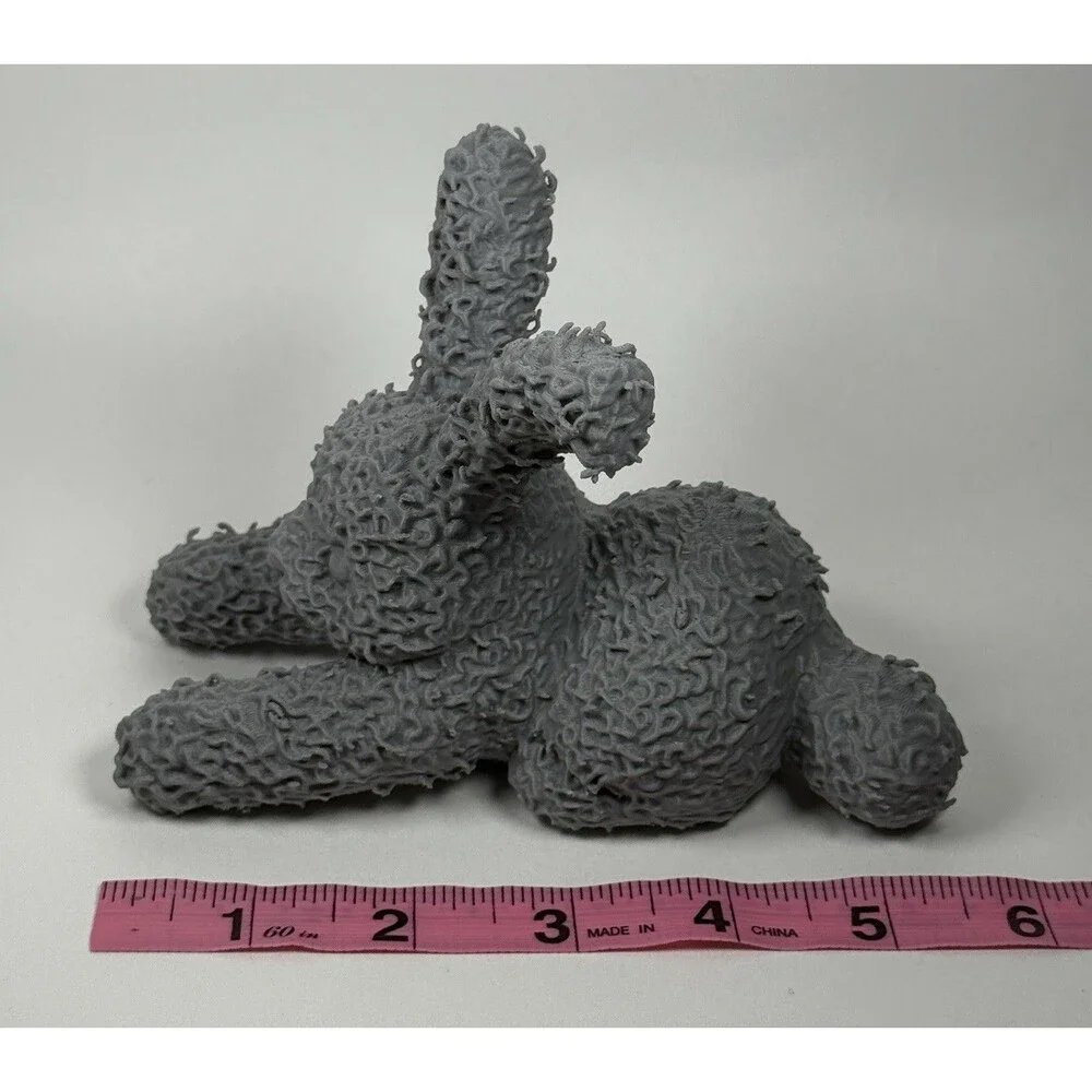 Dust Bunny (2025) Horror Killer Dust Bunny Toy Art Original